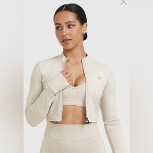 ONER Active Timeless Crop Jacket Sand